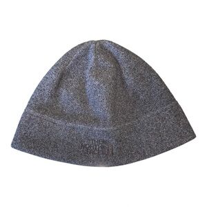 THE NORTH FACE ☆ Heather Gray Knit Beanie Hat ☆ Unisex Small/Medium